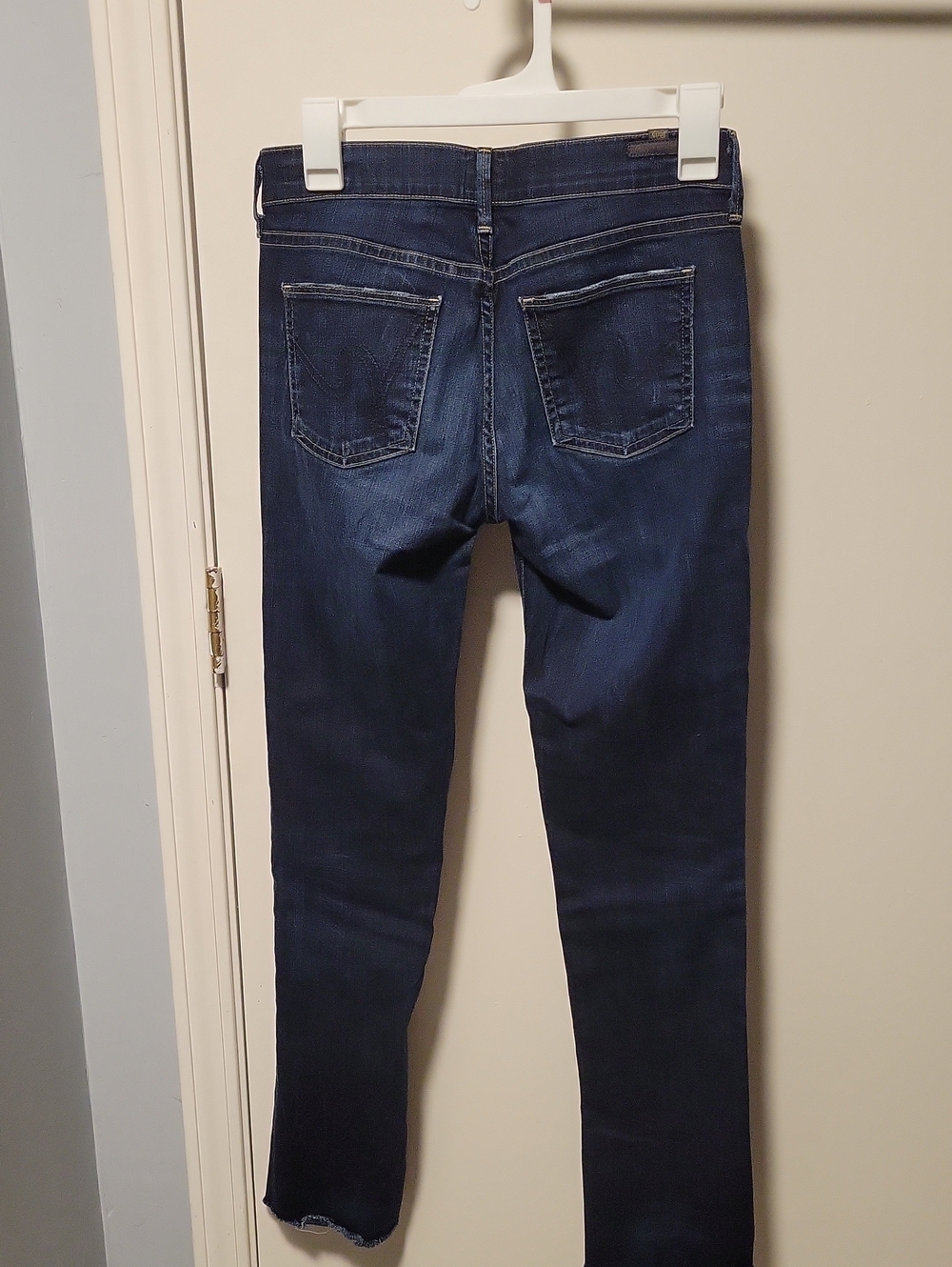 Citizens Of Humanity Dark Indigo Ava Straight Leg Jeans